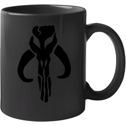 Boba Fett Mandalorian Emblem 11 OZ Mug Boba Fett Mandalorian Emblem 11 OZ Mug