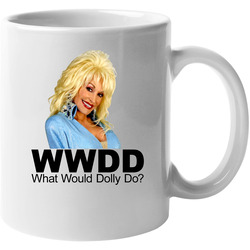What Would Dolly Parton Do Music 11 OZ Mug What Would Dolly Parton Do Music 11 OZ Mug