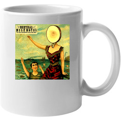 In The Aeroplane Over The Sea Neutral Milk Hotel 11 OZ Mug In The Aeroplane Over The Sea Neutral Milk Hotel 11 OZ Mug