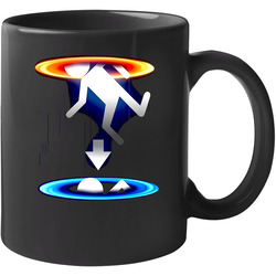 Infinite Portal Loop Video Game 11 OZ Mug Infinite Portal Loop Video Game 11 OZ Mug
