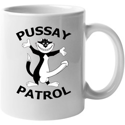 Pussay Patrol Funny The Inbetweeners Movie 11 OZ Mug Pussay Patrol Funny The Inbetweeners Movie 11 OZ Mug