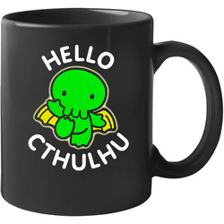 Hello Cthulhu Kitty Parody 11 OZ Mug Hello Cthulhu Kitty Parody 11 OZ Mug