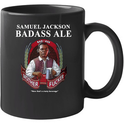 Dave Chappelle Samuel L Jackson Bad Ass Beer 11 OZ Mug Dave Chappelle Samuel L Jackson Bad Ass Beer 11 OZ Mug