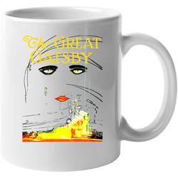 The Great Gatsby F Scott Fitzgerald 11 OZ Mug The Great Gatsby F Scott Fitzgerald 11 OZ Mug
