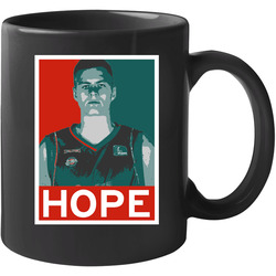 Kristaps Porzingis Hope Poster Parody New York Basketball Draft 2015 Sports 11 OZ Mug Kristaps Porzingis Hope Poster Parody New York Basketball Draft 2015 Sports 11 OZ Mug