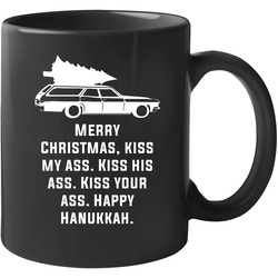 Kiss My Ass National Lampoon's Christmas Vacation Holiday Movie Quote 11 OZ Mug Kiss My Ass National Lampoon's Christmas Vacation Holiday Movie Quote 11 OZ Mug