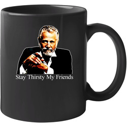 Dos Equis Beer Stay Thirsty My Friends 11 OZ Mug Dos Equis Beer Stay Thirsty My Friends 11 OZ Mug