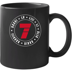 Tom Brady 7 Super Bowl Wins Champion Football Goat 11 OZ Mug Tom Brady 7 Super Bowl Wins Champion Football Goat 11 OZ Mug