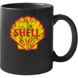 Shell Oil Racing Vintage Logo 11 OZ Mug Shell Oil Racing Vintage Logo 11 OZ Mug