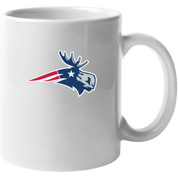 Moose New England Patriots Parody Quinn Ojinnaka Pats Dynasty Patriot Nation Ultimate Football Fan 11 OZ Mug Moose New England Patriots Parody Quinn Ojinnaka Pats Dynasty Patriot Nation Ultimate Football Fan 11 OZ Mug