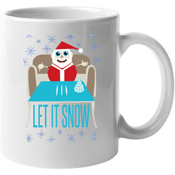 Walmart Let It Snow Snowman Ugly Sweater Parody Christmas Party 11 OZ Mug Walmart Let It Snow Snowman Ugly Sweater Parody Christmas Party 11 OZ Mug