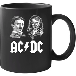 AC DC block BLACK 11 OZ Mug