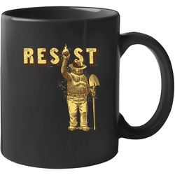Smokey Bears Says Resist 11 OZ Mug Smokey Bears Says Resist 11 OZ Mug