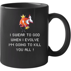 Pokemon Magikarp Evolution Funny 11 OZ Mug Pokemon Magikarp Evolution Funny 11 OZ Mug