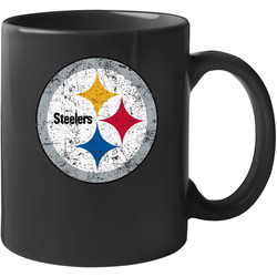Pittsburgh Steelers Distressed 11 OZ Mug Pittsburgh Steelers Distressed 11 OZ Mug