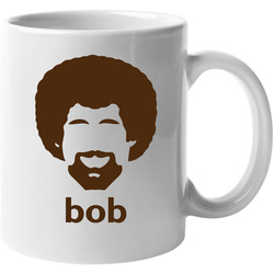 Bob Ross Painter Retro T 11 OZ Mug Bob Ross Painter Retro T 11 OZ Mug