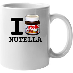 I Love Nutella 11 OZ Mug I Love Nutella 11 OZ Mug