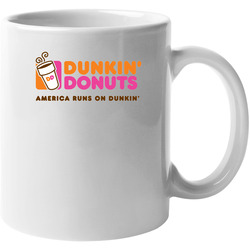 Dunkin Donuts Label Logo 11 OZ Mug Dunkin Donuts Label Logo 11 OZ Mug