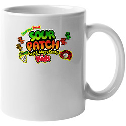Sour Patch Kids Candy Chewy Sugar 11 OZ Mug Sour Patch Kids Candy Chewy Sugar 11 OZ Mug