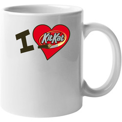 I Heart Kit Kat Chocolate Classic 11 OZ Mug
