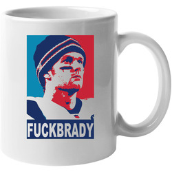 Fuck Tom Brady Cheater Deflate Gate Football 11 OZ Mug Fuck Tom Brady Cheater Deflate Gate Football 11 OZ Mug