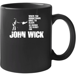 Boogeyman John Wick Action Movie Keanu Reeves 11 OZ Mug Boogeyman John Wick Action Movie Keanu Reeves 11 OZ Mug