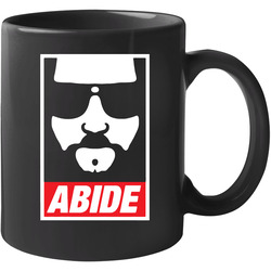 Abide The Dude The Big Lebowski Movie 11 OZ Mug Abide The Dude The Big Lebowski Movie 11 OZ Mug