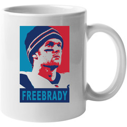 Free Brady Tom Brady New England Deflate Gate Suspension 11 OZ Mug Free Brady Tom Brady New England Deflate Gate Suspension 11 OZ Mug