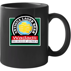 Wadadli Beer Antigua Carib Carribean Lager 11 OZ Mug Wadadli Beer Antigua Carib Carribean Lager 11 OZ Mug