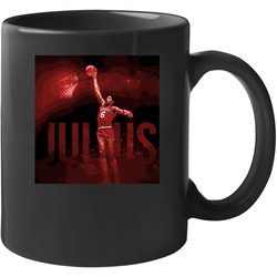 Julius Erving Dr. J Philadelphia Basketball Legend 11 OZ Mug Julius Erving Dr. J Philadelphia Basketball Legend 11 OZ Mug