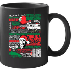 National Lampoon's Christmas Vacation Holiday Movie Quote Mashup 11 OZ Mug National Lampoon's Christmas Vacation Holiday Movie Quote Mashup 11 OZ Mug
