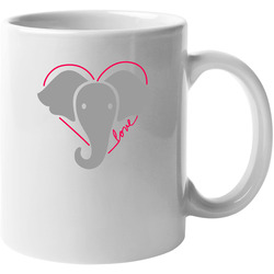 Be Kind To Elephants Ellen 11 OZ Mug Be Kind To Elephants Ellen 11 OZ Mug