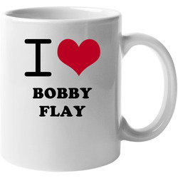 I Heart Bobby Flay Hollywood Walk Of Fame 11 oz Mug I Heart Bobby Flay Hollywood Walk Of Fame 11 oz Mug