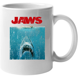 Jaws Cult Movie Poster Gord Downie Tragically Hip Vintage 11 oz Mug Jaws Cult Movie Poster Gord Downie Tragically Hip Vintage 11 oz Mug