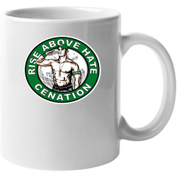 John Cena Rise Above Hate Wrestling Wwe 11 oz Mug John Cena Rise Above Hate Wrestling Wwe 11 oz Mug