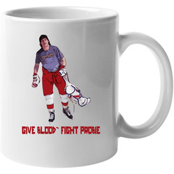 Bob Probert Hockey Enforcer 11 oz Mug Bob Probert Hockey Enforcer 11 oz Mug