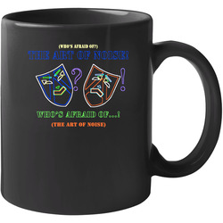 The Art Of Noise Retro Dance Electronica 11 oz Mug The Art Of Noise Retro Dance Electronica 11 oz Mug