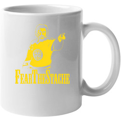 Ross Rhea Hockey Fights Fighter Fear The Stache Goon Movie 11 oz Mug Ross Rhea Hockey Fights Fighter Fear The Stache Goon Movie 11 oz Mug