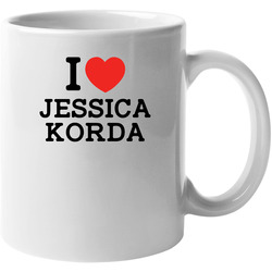 Classic I Heart Jessica Korda Popular Golf Player Fan 11 oz Mug Classic I Heart Jessica Korda Popular Golf Player Fan 11 oz Mug