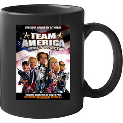 Team America World Police Cool 21st Century Comedy Classic Movie Fan 11 oz Mug Team America World Police Cool 21st Century Comedy Classic Movie Fan 11 oz Mug