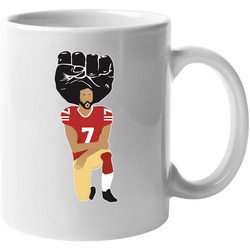 Colin Kaepernick Kneeling - Take The Knee 11 oz Mug Colin Kaepernick Kneeling - Take The Knee 11 oz Mug