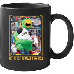 Pittsburgh Pirate Parrot Baseball 11 oz Mug Pittsburgh Pirate Parrot Baseball 11 oz Mug