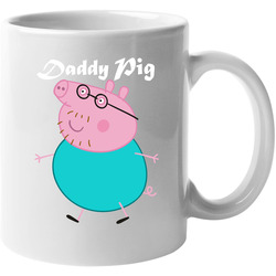 Daddy Pig Tee 11 oz Mug