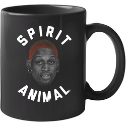 Dennis Rodman Spirit Animal Chicago Basketball Fan V3 11 oz Mug Dennis Rodman Spirit Animal Chicago Basketball Fan V3 11 oz Mug