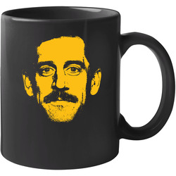 Aaron Rodgers Green Bay Football Player Fan Big Head 11 oz Mug Aaron Rodgers Green Bay Football Player Fan Big Head 11 oz Mug