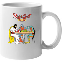 Space Ghost Meeting Table 11 oz Mug Space Ghost Meeting Table 11 oz Mug