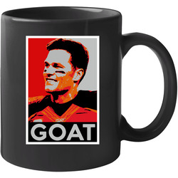 Tom Brady Goat Hope Poster Tampa Bay Football Fan 11 oz Mug Tom Brady Goat Hope Poster Tampa Bay Football Fan 11 oz Mug