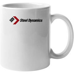 Steel Dynamics Inc Nasdaq Company Logo Employee Fan 11 oz Mug
