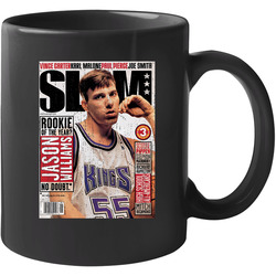 Slam Magazine Issue 35 Jason Williams Popular Basketball Magazine Grunge Look 11 oz Mug Slam Magazine Issue 35 Jason Williams Popular Basketball Magazine Grunge Look 11 oz Mug