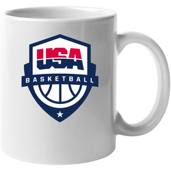 Usa Basketball Logo 11 oz Mug Usa Basketball Logo 11 oz Mug